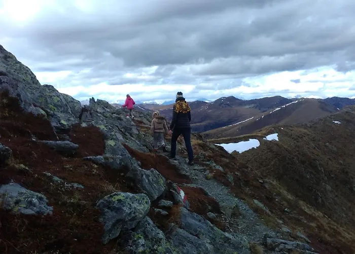 Domek alpejski Dreibubenhaus. *